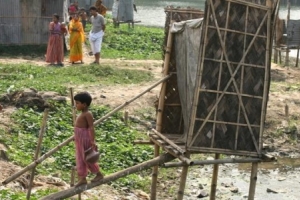An unhygienic latrine in Dhaka, Bangladesh. photo: WaterAid, Abir Abdullah