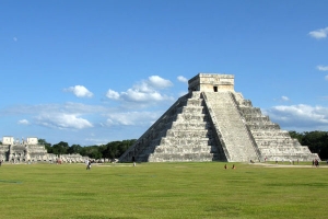 The Mayan pyramid at Chichen Itza in the Yucatan