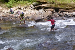 The trek to the Lost City may include river crossings